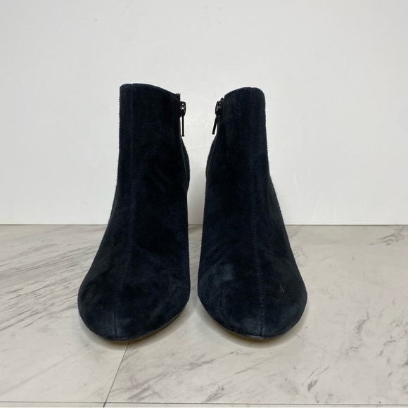 New! Bella Vita Brennan Black Suede Bootie 6.5 WW - Picture 2 of 14